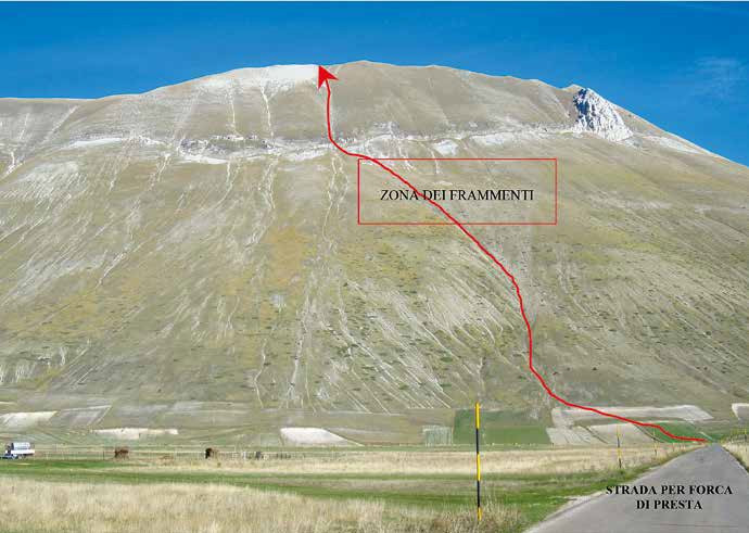 44 Salita alla Cima del Redentore dalla strada Castelluccio - F. Presta